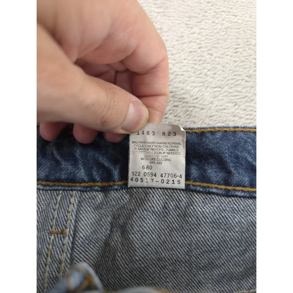 Vintage Levis 517 Orange Tab Jeans Mens 32x30 Straight‎ Leg Blue Denim